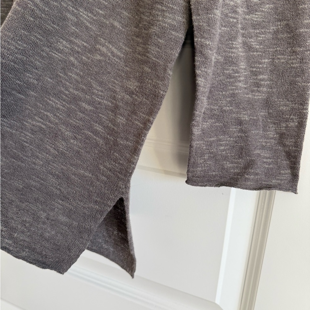 Eileen Fisher Brown Tunic Top - Picture 4 of 13
